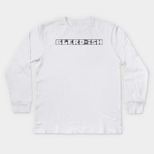 Blerd-ish ( Retro) Kids Long Sleeve T-Shirt